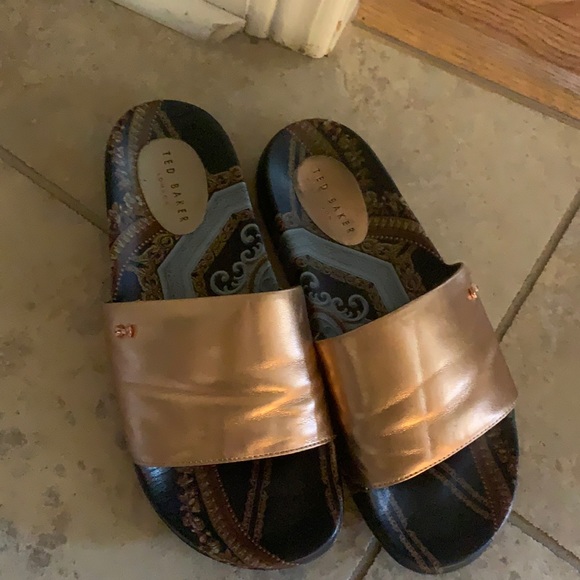 Ted Baker London Slides size 38 women’s - Picture 1 of 3